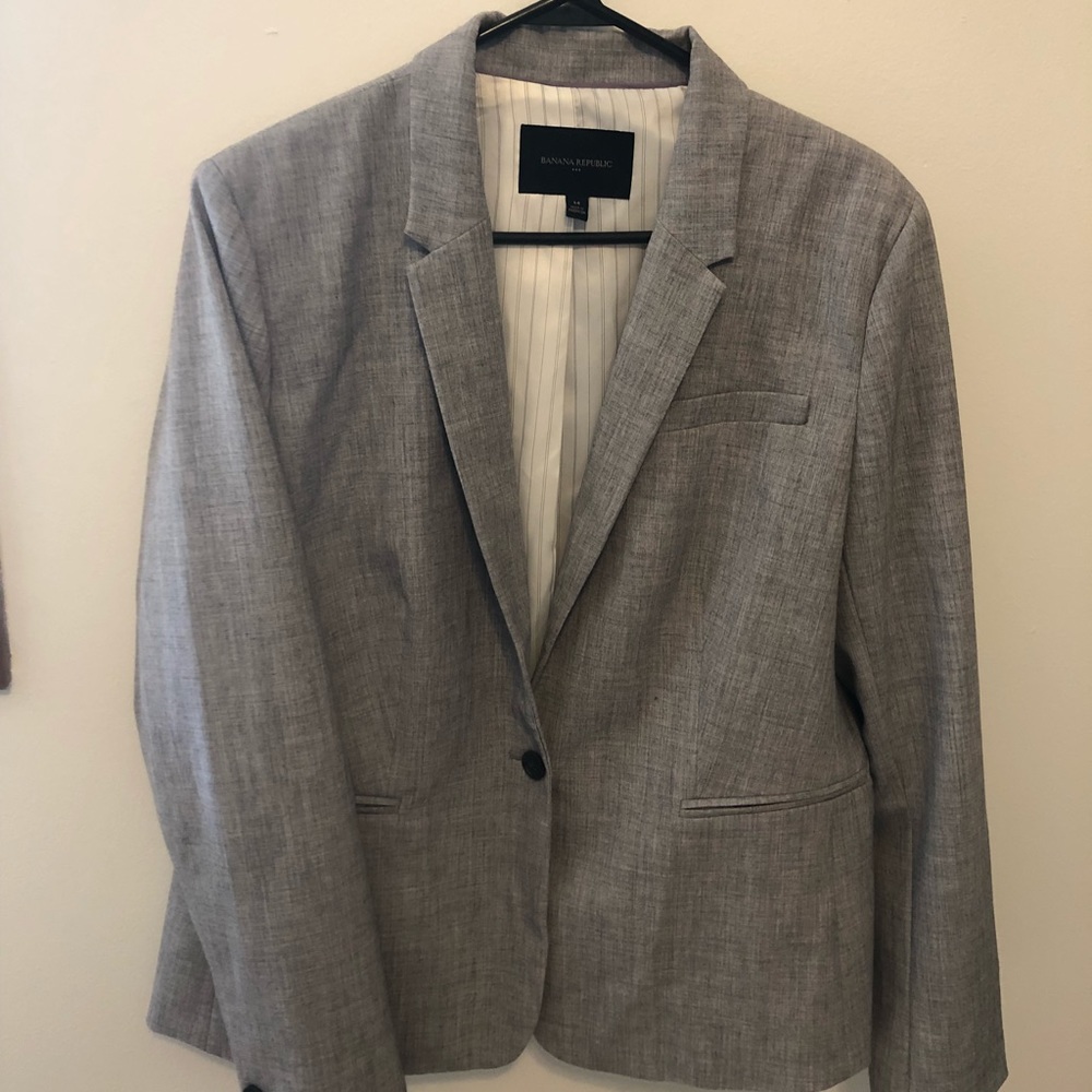 Banana Republic Lined Blazer